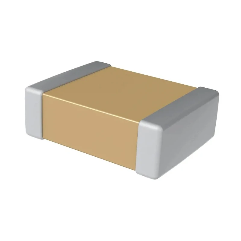 KEMET Multilayer Ceramic Capacitor 10 nF, 10V DC, ±5% Tolerance, Surface Mount, 0603 Case, Flexible C0603X103J8JACTU