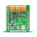 MikroElektronika GainAMP Click Programmable Gain Amplifier MikroBus Click Board for Dynamic Gain Changing MIKROE-2555