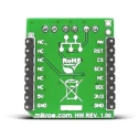 MikroElektronika GainAMP Click Programmable Gain Amplifier MikroBus Click Board for Dynamic Gain Changing MIKROE-2555