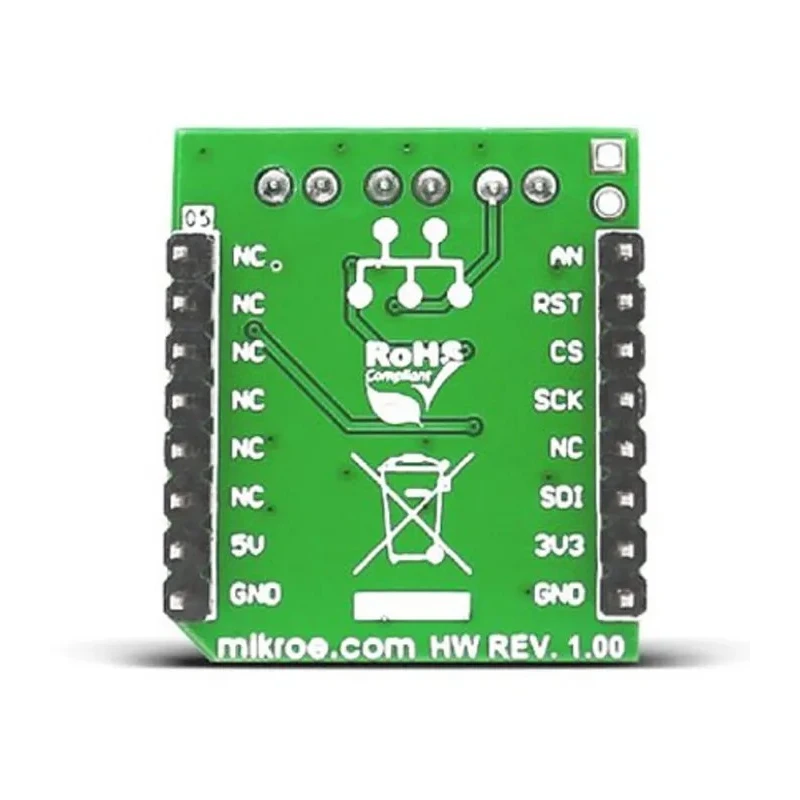 MikroElektronika GainAMP Click Programmable Gain Amplifier MikroBus Click Board for Dynamic Gain Changing MIKROE-2555