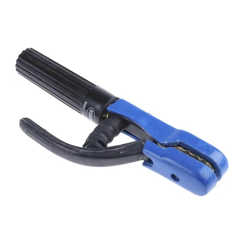 GCE Electrode Holder for ARC Welding and MMA Welding up to 600A, Ribbed Handle, Spring Protected, Heavy Duty 53106