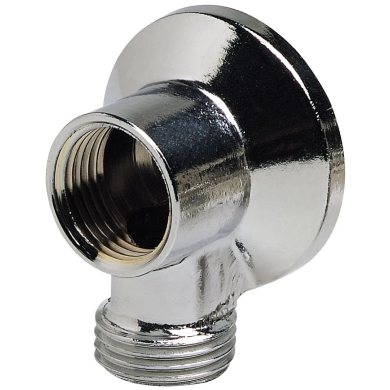 Sferaco Brass Pipe Fitting Elbow Tap Adapter Female 1/2 Inch to Male 1/2 Inch 10 Bar 1312004