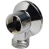 Sferaco Brass Pipe Fitting Elbow Tap Adapter Female 1/2 Inch to Male 1/2 Inch 10 Bar 1312004
