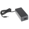 RS PRO AC/DC Adapter 48W, 12V DC Output, 4A, 2.1 x 5.5 x 12 mm Connector, IEC 320-C8, Desktop Mounting 139-2353