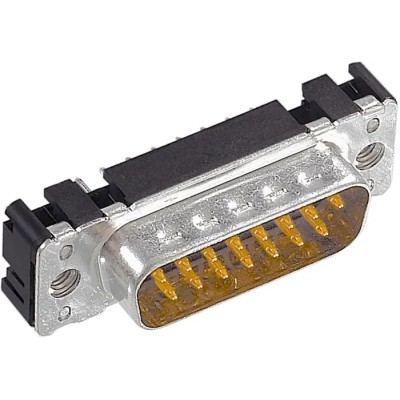 HARTING D-Sub 9-Way Straight Through Hole Connector, 6.5A, 1000V, Fibreglass Reinforced Thermoplastic, Male, 09651617712