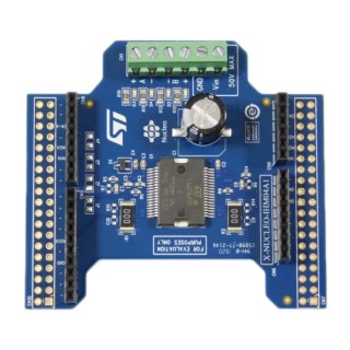 STMicroelectronics Motor Driver Expansion Board X-NUCLEO-IHM04A1 for L6206 DC and Stepper Motors, 8–50V, 2.5A, STM32 Nucleo
