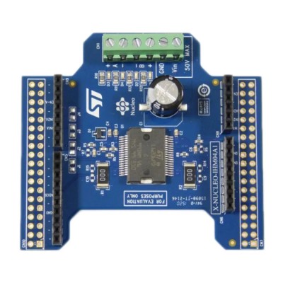 STMicroelectronics Motor Driver Expansion Board X-NUCLEO-IHM04A1 for L6206 DC and Stepper Motors, 8–50V, 2.5A, STM32 Nucleo