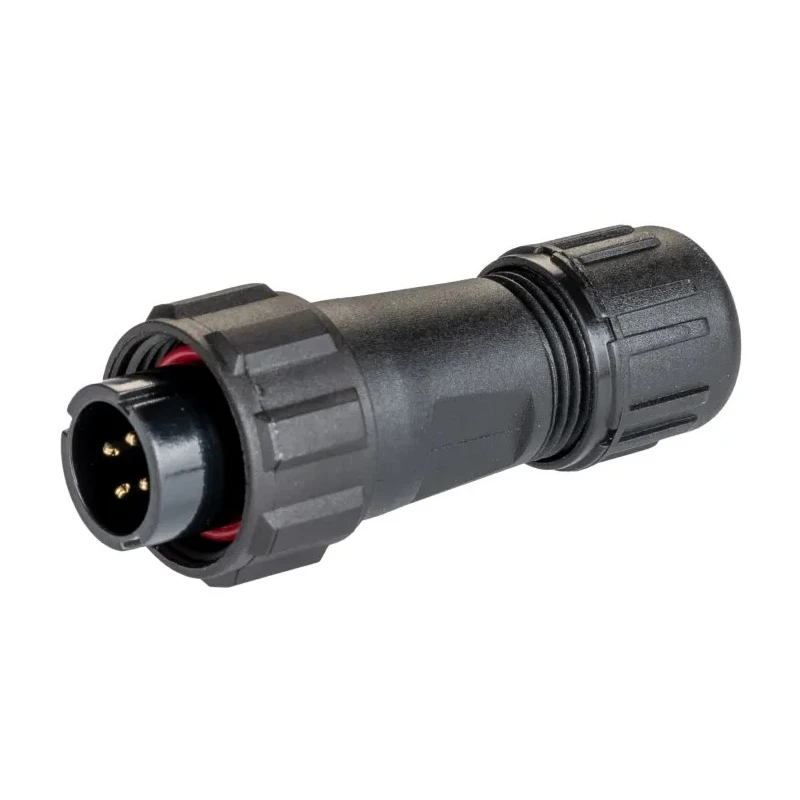 RS PRO Circular Connector 4 Contacts, Miniature Cable Plug, Male, IP68, SP13 Series 144-0609