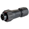RS PRO Circular Connector 4 Contacts, Miniature Cable Plug, Male, IP68, SP13 Series 144-0609
