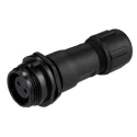RS PRO Circular Connector 2 Contacts Cable Socket Female Miniature IP68 13A 250V SP13 Series 144-0603
