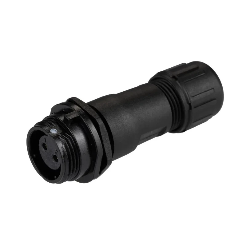 RS PRO Circular Connector 2 Contacts Cable Socket Female Miniature IP68 13A 250V SP13 Series 144-0603