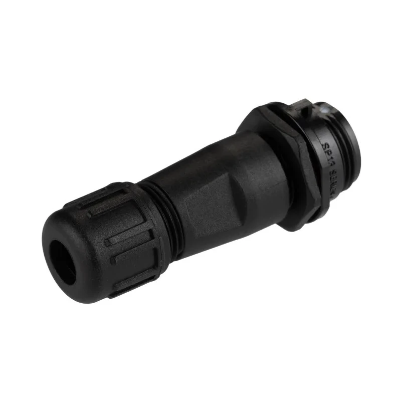 RS PRO Circular Connector 2 Contacts Cable Socket Female Miniature IP68 13A 250V SP13 Series 144-0603