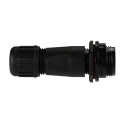 RS PRO Circular Connector 2 Contacts Cable Socket Female Miniature IP68 13A 250V SP13 Series 144-0603
