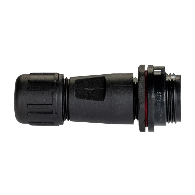 RS PRO Circular Connector 2 Contacts Cable Socket Miniature Male IP68 SP13 Series 250V 13A 144-0615