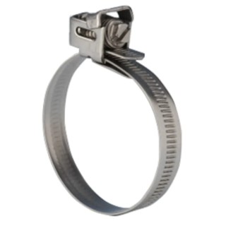 Jubilee Stainless Steel Quick Release Strap, Slotted Hex Screw, 100mm Max ID, CAS100SS
