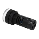 RS PRO Panel Mount Green/Red LED Indicator LEDtec 230V AC IP65 22mm Round 144-1177