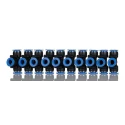 RS PRO Plastic Pneumatic Tee Fitting, Union Tee, Push-in 12 mm, 9.7 bar, 60°C 144-2626