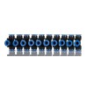 RS PRO Plastic Pneumatic Tee Fitting, Union Tee, Push-in 12 mm, 9.7 bar, 60°C 144-2626