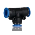RS PRO Plastic Pneumatic Tee Fitting, Union Tee, Push-in 12 mm, 9.7 bar, 60°C 144-2626