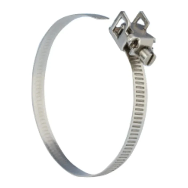 Jubilee Stainless Steel Quick Release Strap, Slotted Screw, 7mm Width, 120mm Max ID, FLS120SS