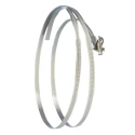 Jubilee Stainless Steel Quick Release Hose Strap, Slotted Screw, 7 mm Width, 50–330 mm ID FLS330SS