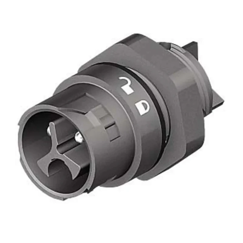 Wieland RST MINI Series Panel Mount Mini Connector Male Screw, 3-Pole, 16A, 400V, 1-Way, IP68/IP69/IP66, Black 46.032.5053.1