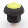 RS PRO PA Series Momentary Push Button Switch 13.6 mm Cutout, SPST, Yellow LED, IP67, 50 V DC 144-4226