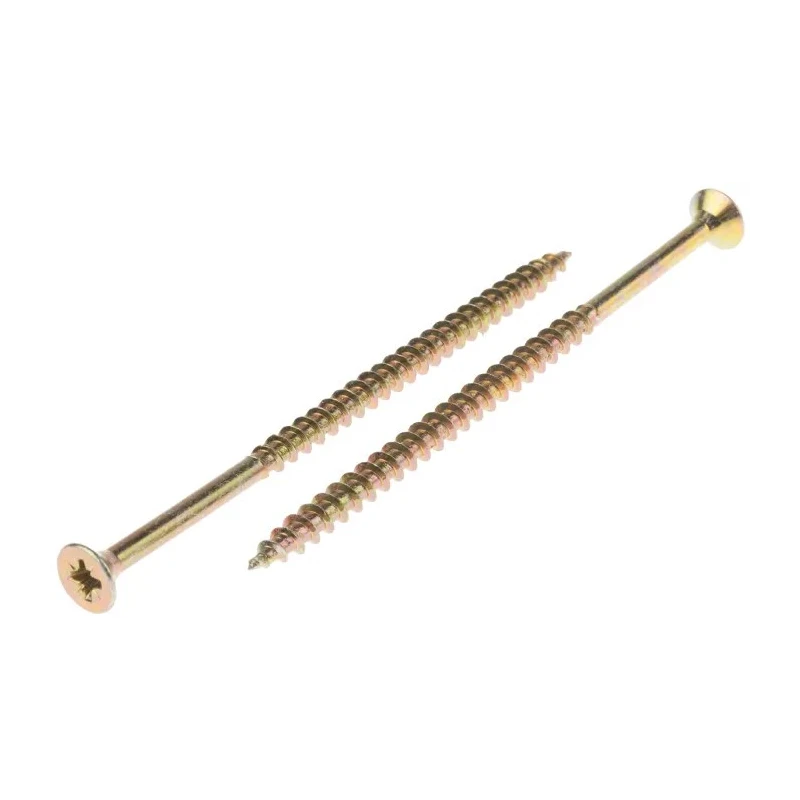 RS PRO Pozidriv Countersunk Steel Wood Screw, Passivated Zinc Plated, 5 mm Thread, 100 mm Length 144-3489