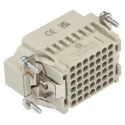 HARTING Heavy Duty Power Connector Insert 10A 250V, 42 Pole, Male, 0.14–2.5 mm², Cable Mount, 09162423001