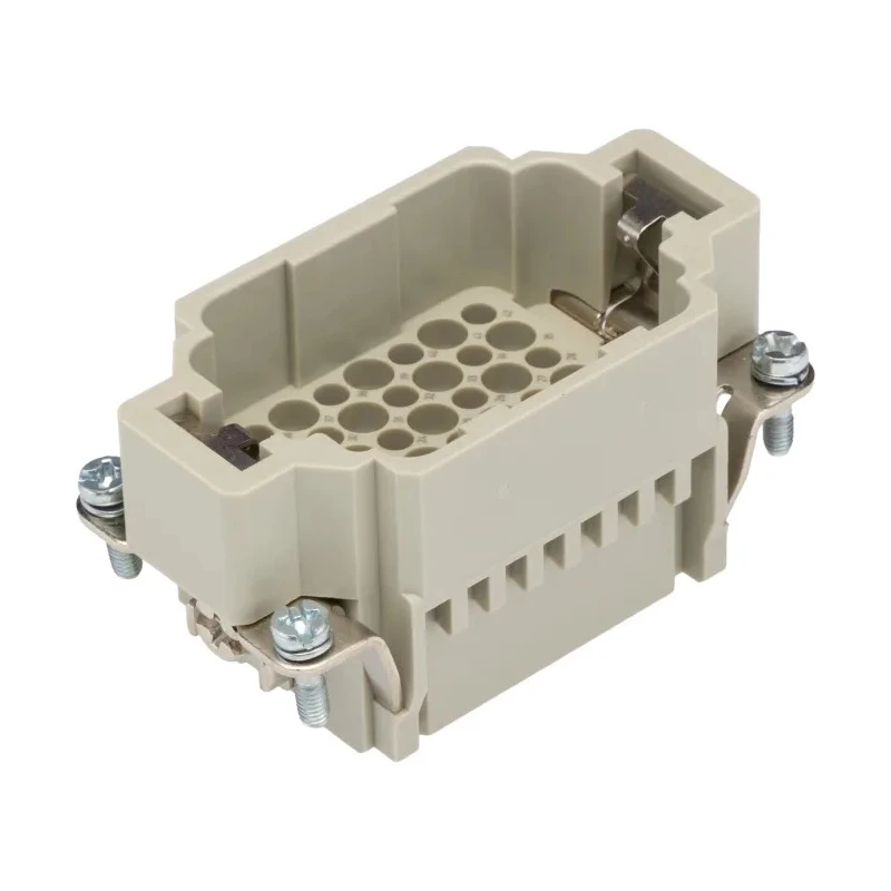 HARTING Heavy Duty Power Connector Insert 10A 250V, 42 Pole, Male, 0.14–2.5 mm², Cable Mount, 09162423001