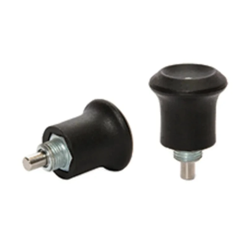 RS PRO M8 x 0.75 mm Index Bolt, Zinc Plated Steel, Polished Finish, Round Head, 30mm Long, 21mm Diameter 144-3680