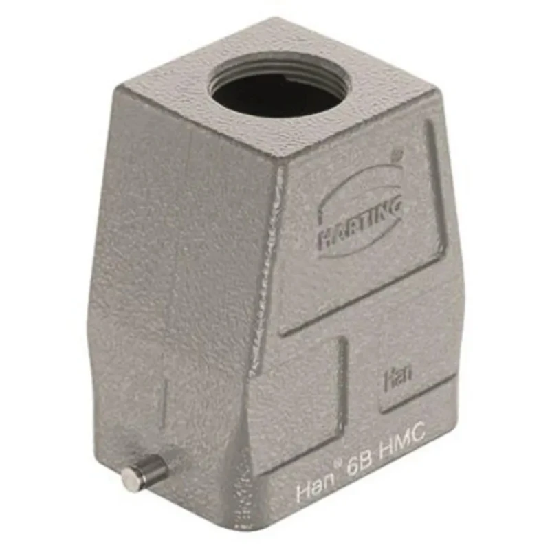 HARTING Heavy Duty Power Connector Hood, Cable Mount, IP65, Die Cast Aluminium, Top Entry, 1 Lever, 6B, 19302060446