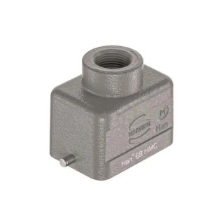 HARTING Heavy Duty Power Connector Hood Die Cast Aluminium IP65 Cable Mount M20 Top Entry 19302061440