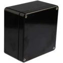 RS PRO Ex-GJB Series Black Fibreglass Reinforced Polyester Junction Box, IP66, ATEX, IECEx, 160mm x 160mm x 90mm 144-4455
