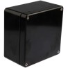 RS PRO Ex-GJB Series Black Fibreglass Reinforced Polyester Junction Box, IP66, ATEX, IECEx, 160mm x 160mm x 90mm 144-4455