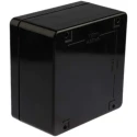 RS PRO Ex-GJB Series Black Fibreglass Reinforced Polyester Junction Box, IP66, ATEX, IECEx, 160mm x 160mm x 90mm 144-4455