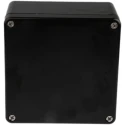 RS PRO Ex-GJB Series Black Fibreglass Reinforced Polyester Junction Box, IP66, ATEX, IECEx, 160mm x 160mm x 90mm 144-4455
