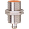 ifm electronic Threaded Barrel Inductive Proximity Sensor M30 x 1.5, PNP/NPN, 3V-30V DC, 13mm Sensing Distance, 100mA, II5973