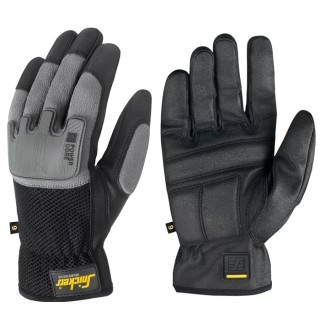 Snickers Power Core Black Polyamide Work Gloves Size 11 95850448011