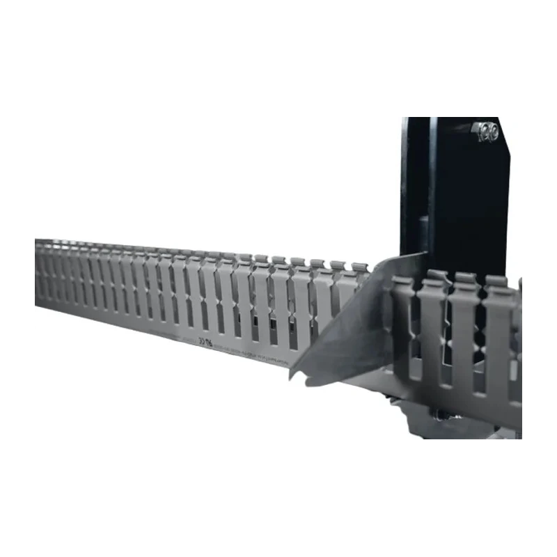 HellermannTyton HTWD-PW Grey Open Slot Cable Trunking, 100mm x 100mm x 2m, Polyvinyl Chloride W100mm