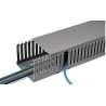 HellermannTyton HTWD-PD Open Slot Cable Trunking , 20mm x 20mm, Grey, 2m, PVC W20mm