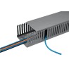 HellermannTyton Open Slot Cable Trunking, PVC, Grey, 50mm Width, 100mm Depth, 2m Length, HTWD-PD-50X100-PVC-GY W50mm