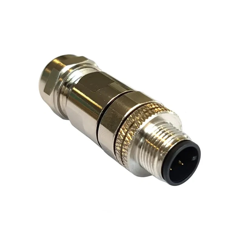 Bulgin Circular Connector, 8 Contacts, Panel Mount, M12 Plug, Male, IP67, Buccaneer M12 Series PXMBNI12FIM08ASCPG9