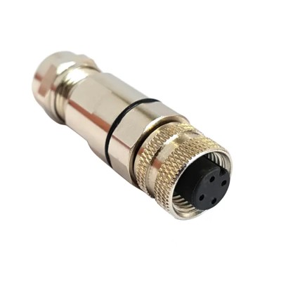 Bulgin Buccaneer M12 Circular Connector, 5 Contacts, Panel Mount, Socket, Female, IP67, 4A, 60V PXMBNI12FBF05ASCPG7