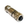 Bulgin Circular Connector 4 Contacts Female Socket IP67 Cable M12 Buccaneer Series PXMBNI12FBF04ASCPG9