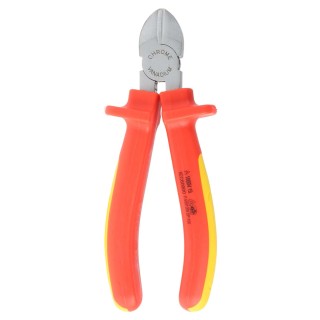 RS PRO VDE/1000V Approved Diagonal Cutter Side Cutter 152.4mm Chrome Vanadium Steel Thermoplastic Rubber Handle 144-7567