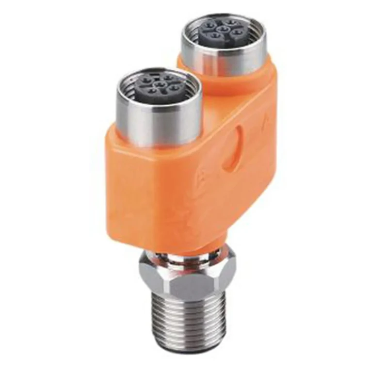 ifm electronic M12 to M12 Circular Connector Adapter, Female to Female, 4A, 300V, IP69K/IP67/IP68/IP65, EB Series EBT006
