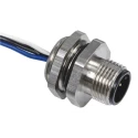 RS PRO Circular Connector 5 Contacts, Panel Mount, Plug, Male, M12, IP67, CPM12 Series 144-7606