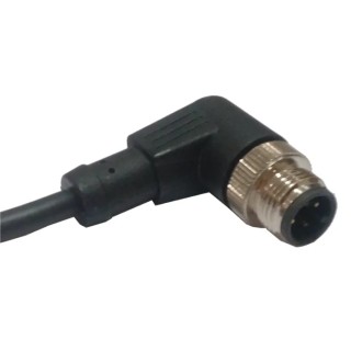 RS PRO Sensor Actuator Cable 5m Polyurethane Jacket M12 5-Way Male Right Angle to Free End, 60V IP67 4A 144-7591