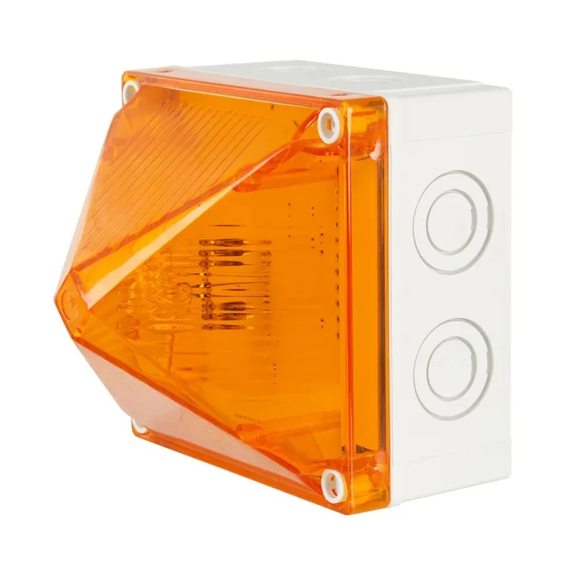 Moflash Amber Xenon Beacon Flashing, Surface Mount, Polycarbonate, 230V AC, IP66/IP67 X700-22-01